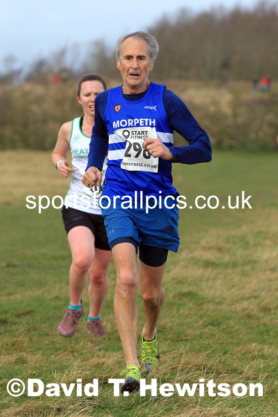 Womens and mens 35 to 65 plus, 2022 NEMAA Open Cross Country Champs., Wallsend, Tyne and Wear. Photo: David T. Hewitson/Sports for All Pics